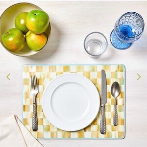 Mackenzie Childs corkboard placemats